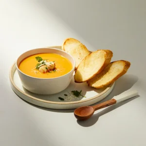간단하고 건강한 가을철 아침식사, 늙은 호박스프