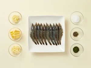 새우그릴 재료컷