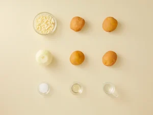 치즈감자 재료컷