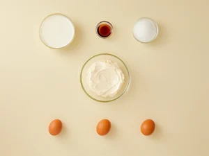 바스크치즈케이크 재료컷