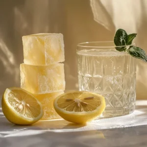 상큼한 건강관리법, 레몬수 & 레몬큐브